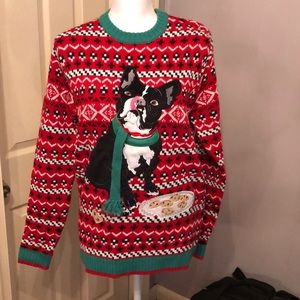 Ugly Christmas Sweater Boston Terrier/Frenchie